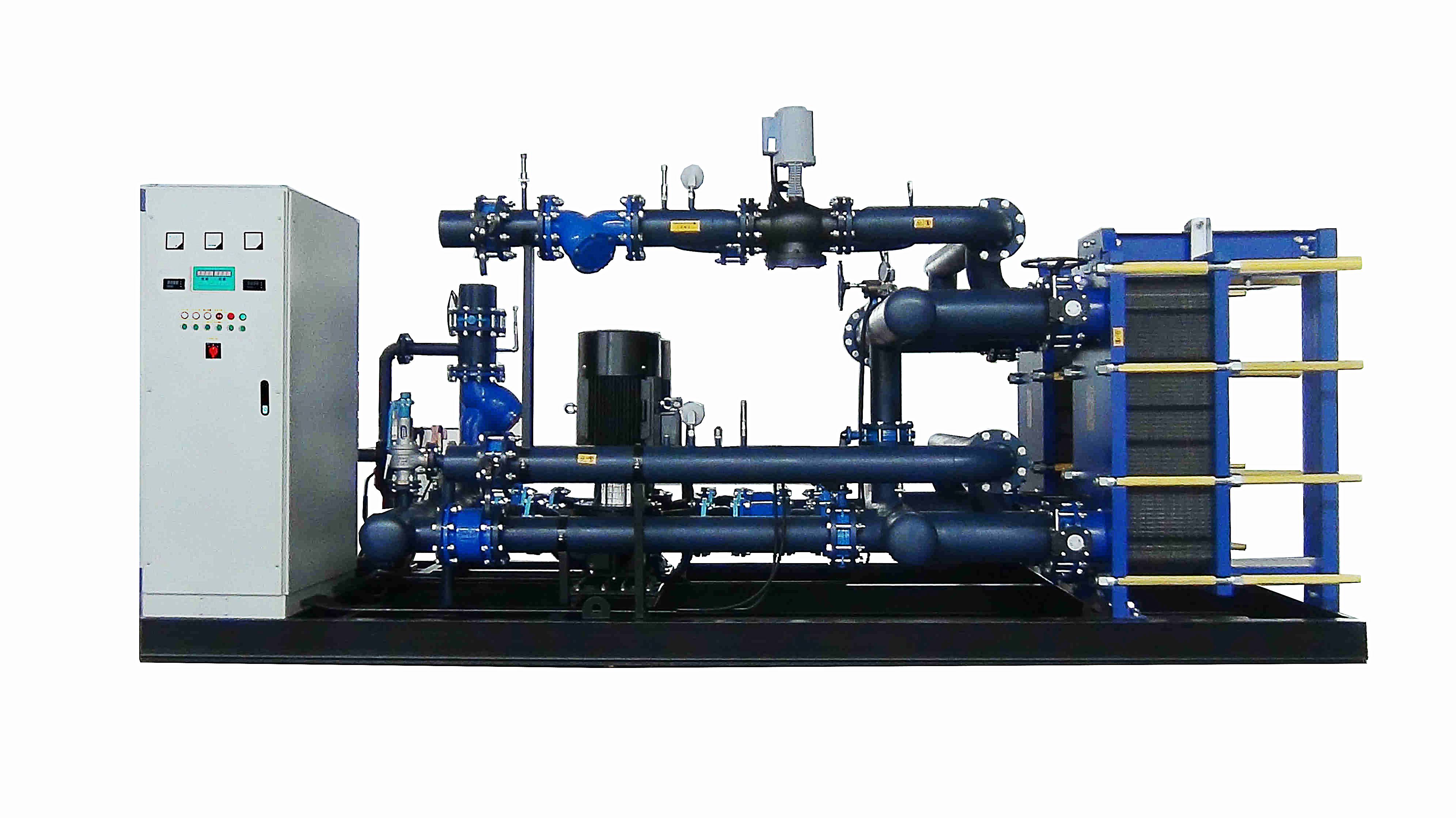 烏海海融礦業(yè)供熱板式換熱機(jī)組